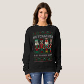 Nutcracker ist meine Lieblingssaison Deez Nuts Ugl Sweatshirt (Vorne ganz)