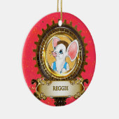 Nutcracker Keramik Circle Ornament Reggie (Rechts)