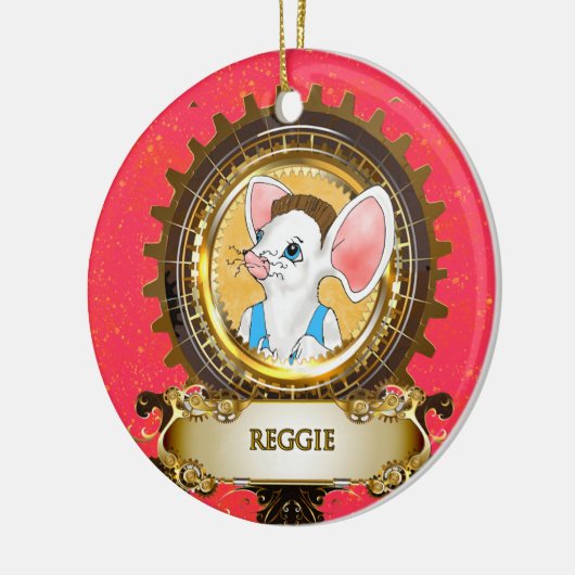 Nutcracker Keramik Circle Ornament Reggie (Links)