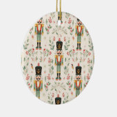 Nutcracker Keramik Ornament (Rechts)