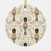 Nutcracker Keramik Ornament (Vorne)