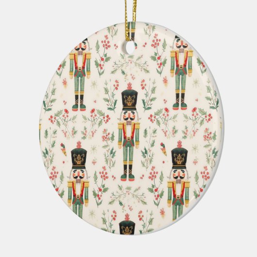 Nutcracker Keramik Ornament (Links)