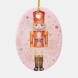 Nutcracker Keramik Ornament