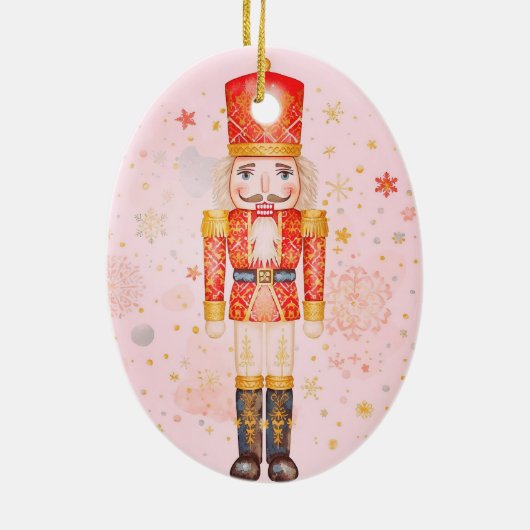 Nutcracker Keramik Ornament (Hinten)