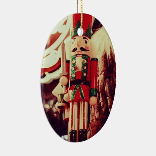 Nutcracker Keramik Ornament (Rechts)