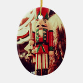 Nutcracker Keramik Ornament (Vorne)