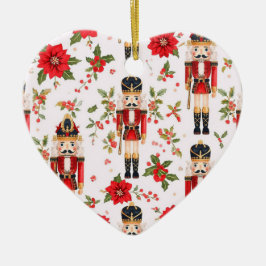Nutcracker Keramik Ornament