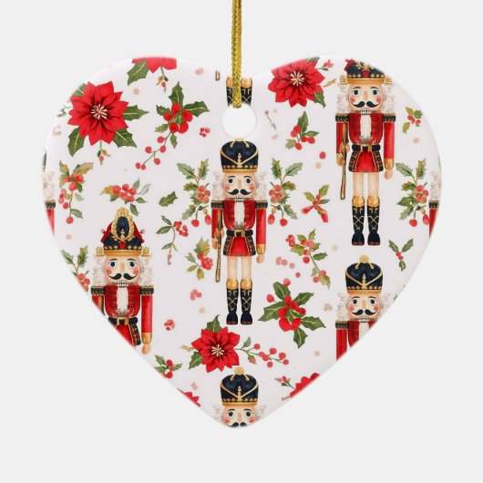 Nutcracker Keramik Ornament (Hinten)