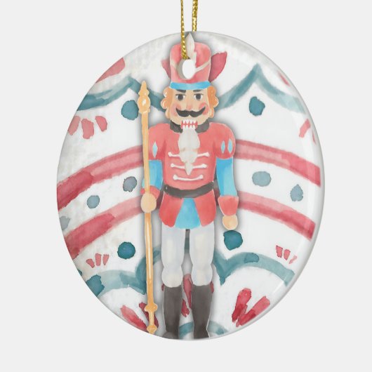 Nutcracker Keramik Ornament (Links)