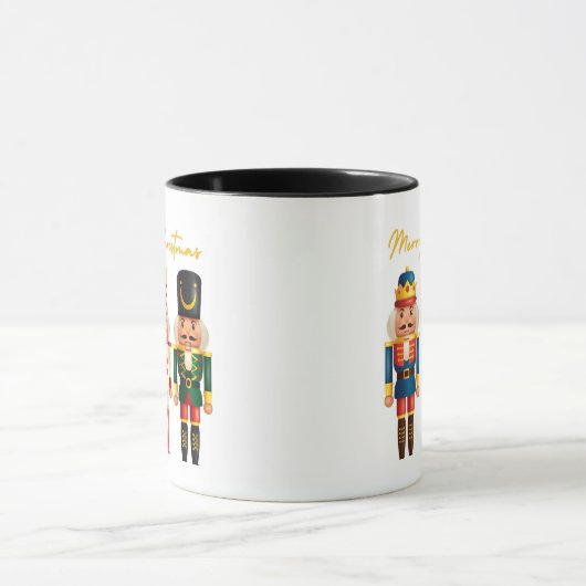 NUTCRACKER KERAMIK TASSE, NUR CHRISTMAS KAFFEE TAS TASSE (Zentrum)
