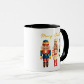 NUTCRACKER KERAMIK TASSE, NUR CHRISTMAS KAFFEE TAS TASSE (VorderseiteRechts)