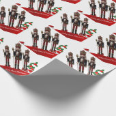 Nutcracker King Christmas Geschenkpapier (Ecke)