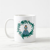 Nutcracker Kränz Malerei Weihnachten Kaffee Tasse (Links)