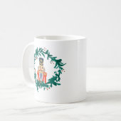 Nutcracker Kränz Malerei Weihnachten Kaffee Tasse (Vorderseite Links)