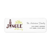 Nutcracker Label Jingle (Vorne)