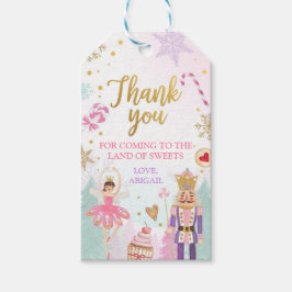 Nutcracker Land der Süßigkeiten Mädchen Gefallen D Geschenkanhänger