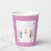 Nutcracker - Land der Süßigkeiten Papierkästen Pappbecher (Rückseite)