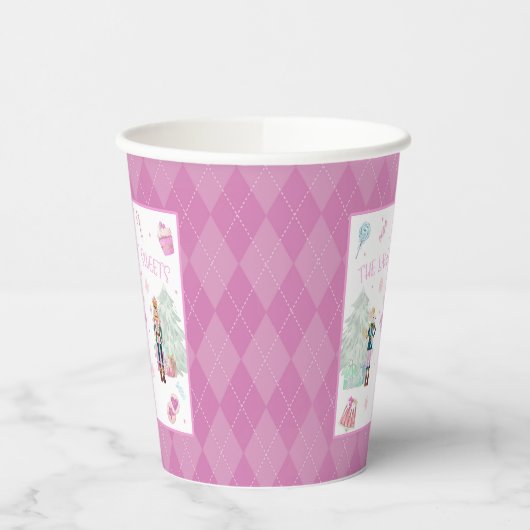 Nutcracker - Land der Süßigkeiten Papierkästen Pappbecher (Links)