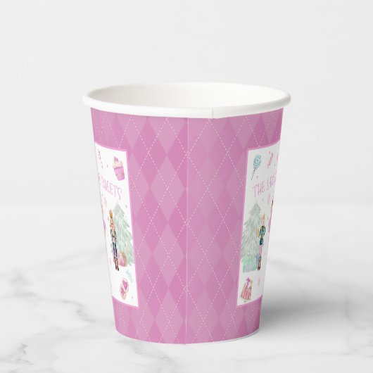 Nutcracker - Land der Süßigkeiten Papierkästen Pappbecher (Rechts)