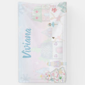 Nutcracker Land Süßigkeiten Banner (Vertikal)