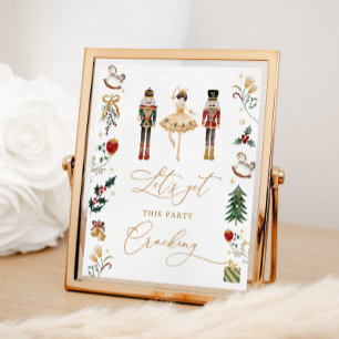 Nutcracker lasse dieses Party zum Geburtstag krieg Poster