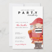 Nutcracker Lassen Sie uns dieses Party knacken Url Einladung (Vorderseite)