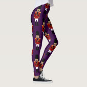Nutcracker-Leggings (Lila Hintergrund) Leggings (Rechts)