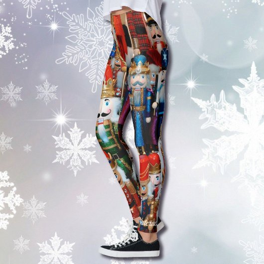 Nutcracker Leggings Weihnachten auf Zwielicht