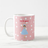 Nutcracker Let it Snow Weihnachten Kaffee Tasse (Links)