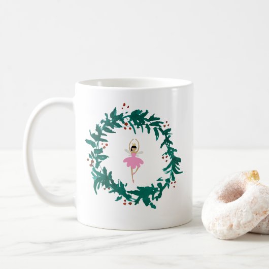 Nutcracker Let it Snow Weihnachten Kaffee Tasse (Mit Donut)