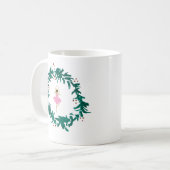 Nutcracker Let it Snow Weihnachten Kaffee Tasse (Vorderseite Links)