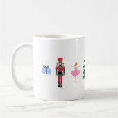 Nutcracker Let it Snow Weihnachten Kaffee Tasse (Links)