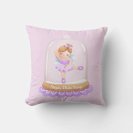 Nutcracker Lila Sugar Plum Fairy Weihnachten Kissen