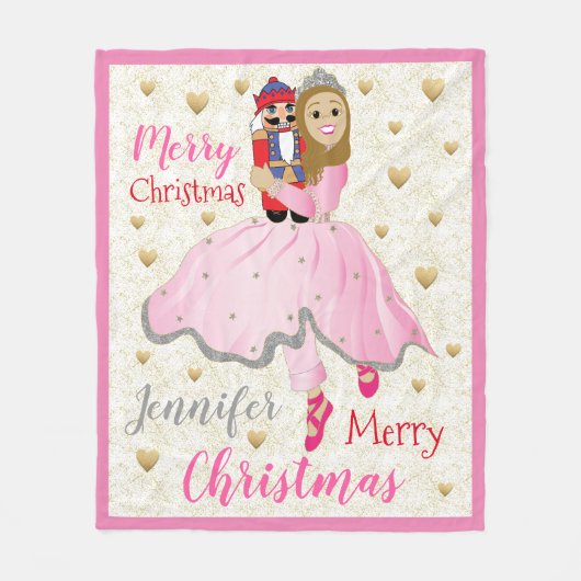 Nutcracker Lt Brwn Haare Fleece Blanken/Mittel (Vorderseite)