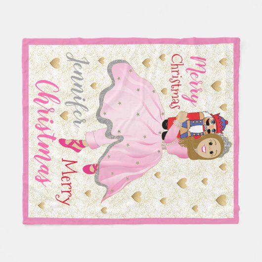 Nutcracker Lt Brwn Haare Fleece Blanken/Mittel (Vorderseite (Horizontal))