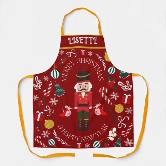 Nutcracker Magic All-Over-Print-Schürze Schürze (Vorderseite)