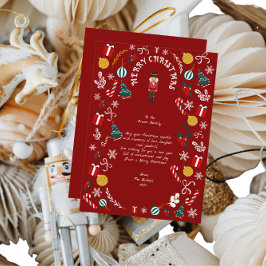 Nutcracker Magie Feiertagskarte