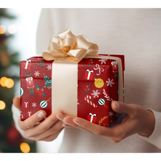 Nutcracker Magie Geschenkpapier