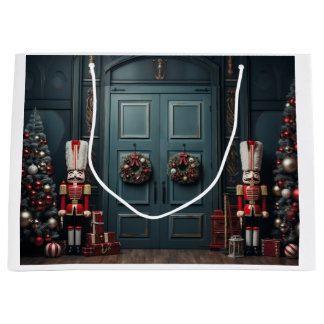 Nutcracker Magie: Weihnachtsgeschenktasche Große Geschenktüte