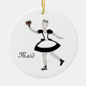 Nutcracker Maid Keepake Ornament (Vorne)