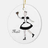 Nutcracker Maid Keepake Ornament (Links)