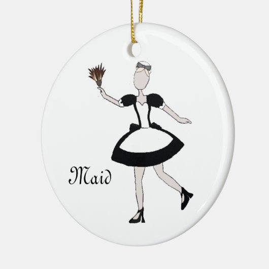 Nutcracker Maid Keepake Ornament (Links)