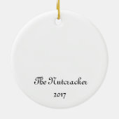 Nutcracker Maid Keepake Ornament (Hinten)