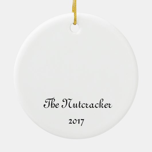 Nutcracker Maid Keepake Ornament (Hinten)