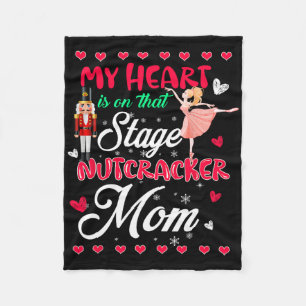 Nutcracker Mama Shirt Liebe Llet Dance Mama Weihna Fleecedecke