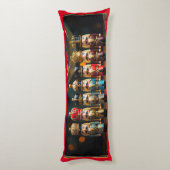 Nutcracker März Kissen (Rückseite (Vertikal))