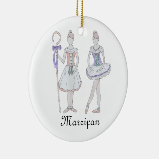Nutcracker Marzipan Keepake Ornament (Rechts)
