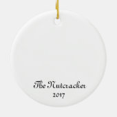 Nutcracker Marzipan Keepake Ornament (Hinten)