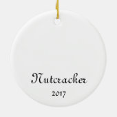 Nutcracker Maus Keepake Ornament (Hinten)