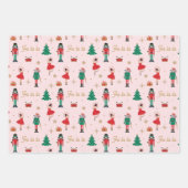 Nutcracker Maus King Ballet Weihnachtswrapping Pa Geschenkpapier Set (Vorderseite)